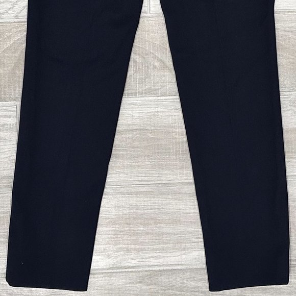 Celine Wool Tapered Ankle Trouser Dress Pants in Navy Blue US Women's Size 6 - Picture 11 of 16